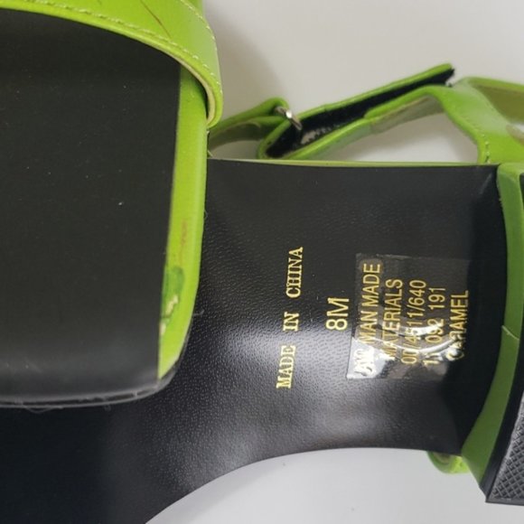 Pierre Dumas Women sandals Lime Green - Picture 11 of 14